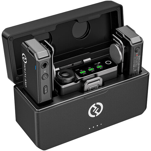 Hollyland LARK MAX DUO All-in-One Wireless Lavalier Microphone System