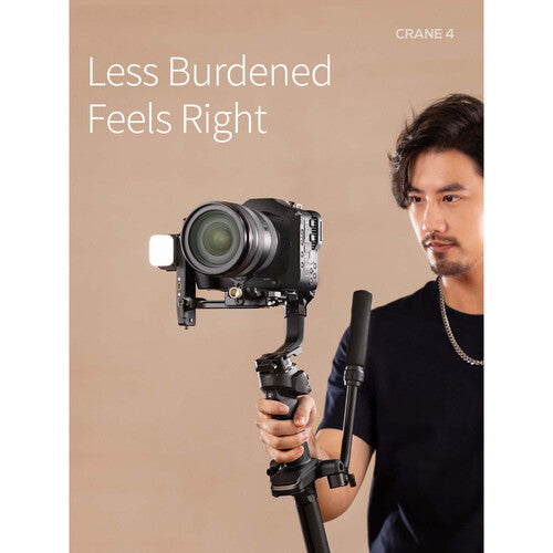 Zhiyun CRANE 4 3-Axis Handheld Gimbal Stabilizer Combo