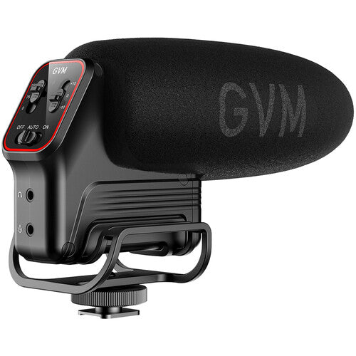 GVM QX-6 CAMERA-MOUNT SHOTGUN MICROPHONE