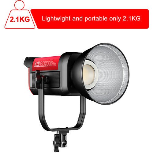 GVM Pro SD200B Bi-Color LED Monolight (200W)