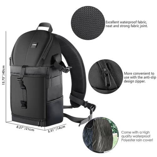 Neewer Camera Sling Backpack (Orange)