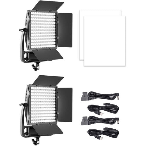 GVM LT100S Bi-Color LED Panel (2-Light Kit)