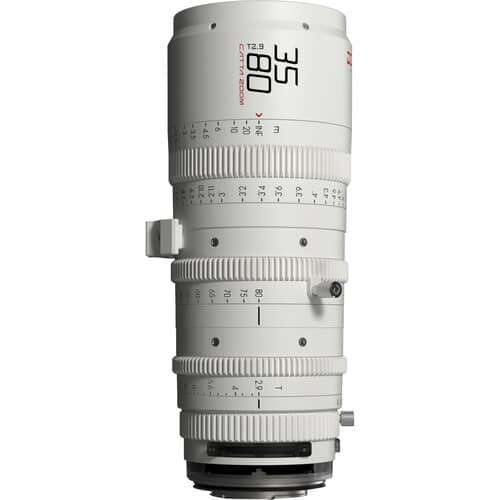 DZOFilm Catta FF 18-35/35-80mm T2.9 Cine 2-Lens Bundle (Sony E, White) 
