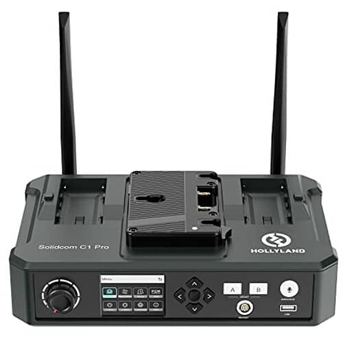 Hollyland Solidcom C1 Pro-Hub8S ENC 9-Person Full-Duplex Wireless Intercom System with Hub (1.9 GHz)