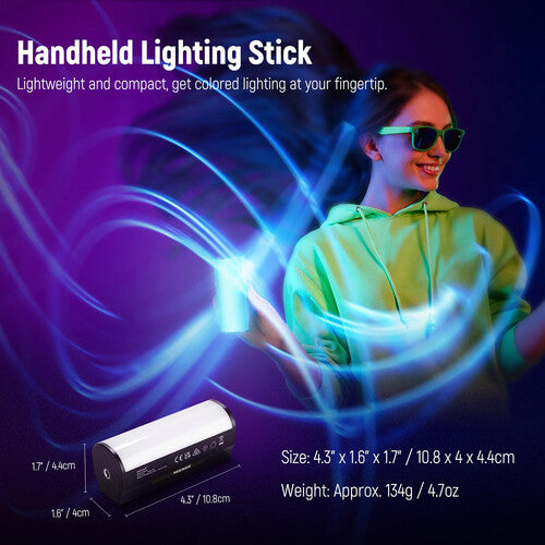 Neewer TL96 RGB Magnetic Handheld Light Stick