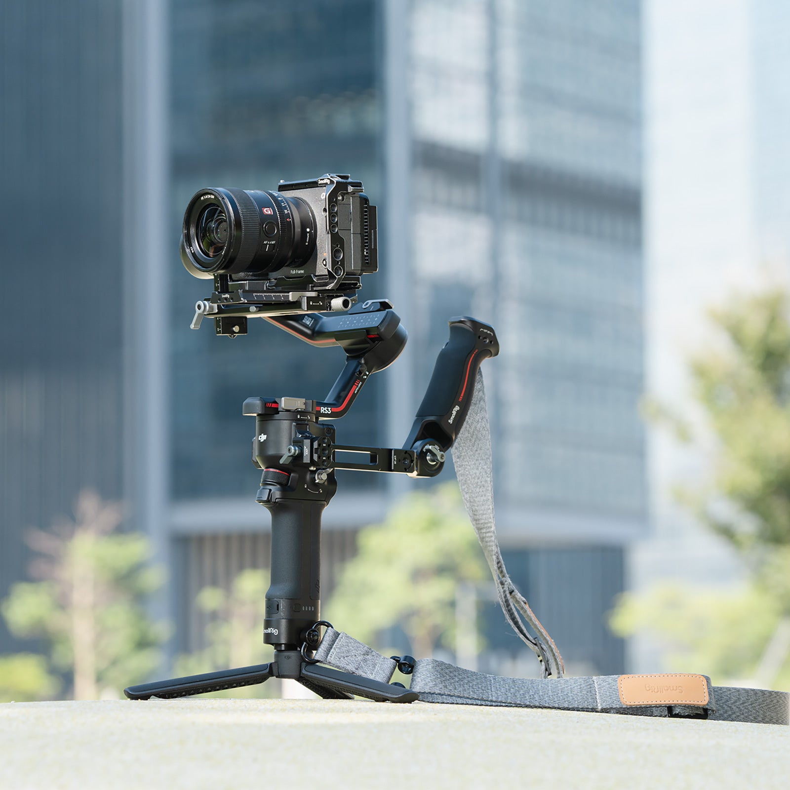 SmallRig Weight-Reducing Shoulder Strap for DJI RS 2 / 3 / 3 Pro