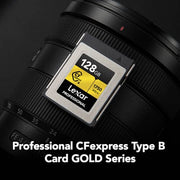 Lexar 128GB Professional CFexpress™ Type-B card GOLD Series