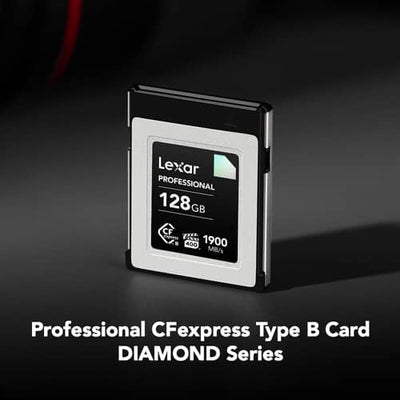 Lexar 128GB Professional CFexpress™ Type-B card DIAMOND Series