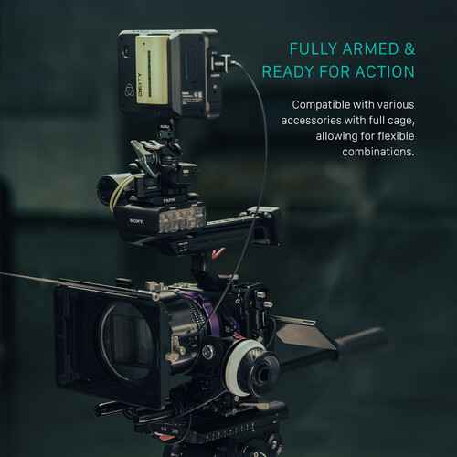Tilta Camera Cage Basic Kit v2 for Sony FX3 and FX30 Black (TA-T16-A-B)