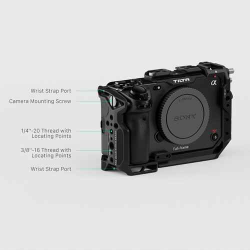 Tilta Camera Cage Basic Kit v2 for Sony FX3 and FX30 Black (TA-T16-A-B)