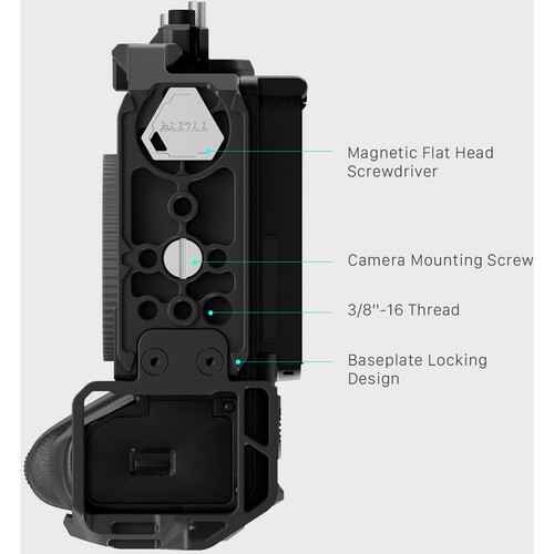 Tilta Camera Cage Pro Kit v2 for Sony FX3 and FX30 Black (TA-T16-C-B)