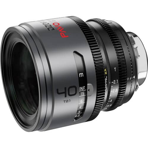 DZOFilm PAVO 2x Anamorphic 28/40/75mm T2.1 3-Lens Set (Neutral Coating, PL/EF Mount, Feet)