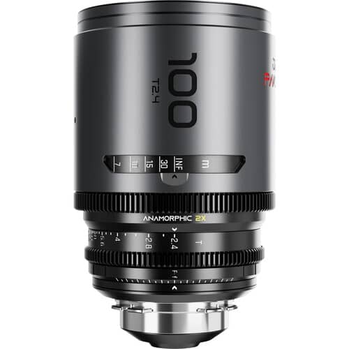 DZOFilm PAVO 2x Anamorphic 32/55 T2.1and 100mm T2.4 3-Lens Set (Neutral Coating, PL/EF Mount, Feet)