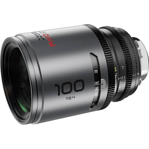 DZOFilm PAVO 2x Anamorphic 32/55 T2.1and 100mm T2.4 3-Lens Set (Neutral Coating, PL/EF Mount, Feet)