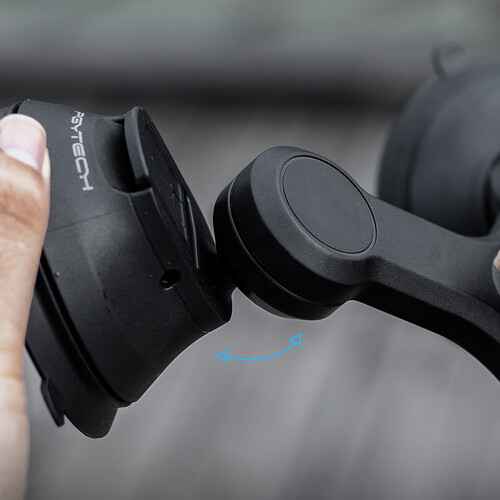 PGYTECH 3-Arm Suction Mount with CapLock Ball Head &amp; 3-Prong Mount
