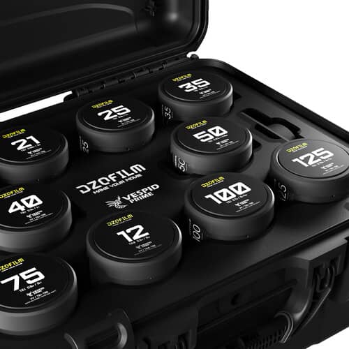 DZOFilm VESPID Prime Cine 10-Lens Kit (ARRI PL and Canon EF)