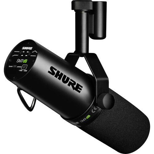 SHURE SM7DB VOCAL MICROPHONE WITH BUILT-IN PREAMP
