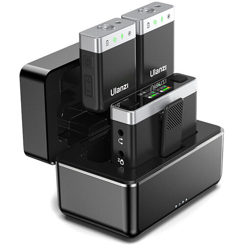 Ulanzi AM18 U-Mic 2-Person Wireless Microphone System for Cameras and Mobile Devices