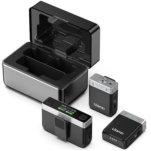 Ulanzi AM18 U-Mic 2-Person Wireless Microphone System for Cameras and Mobile Devices