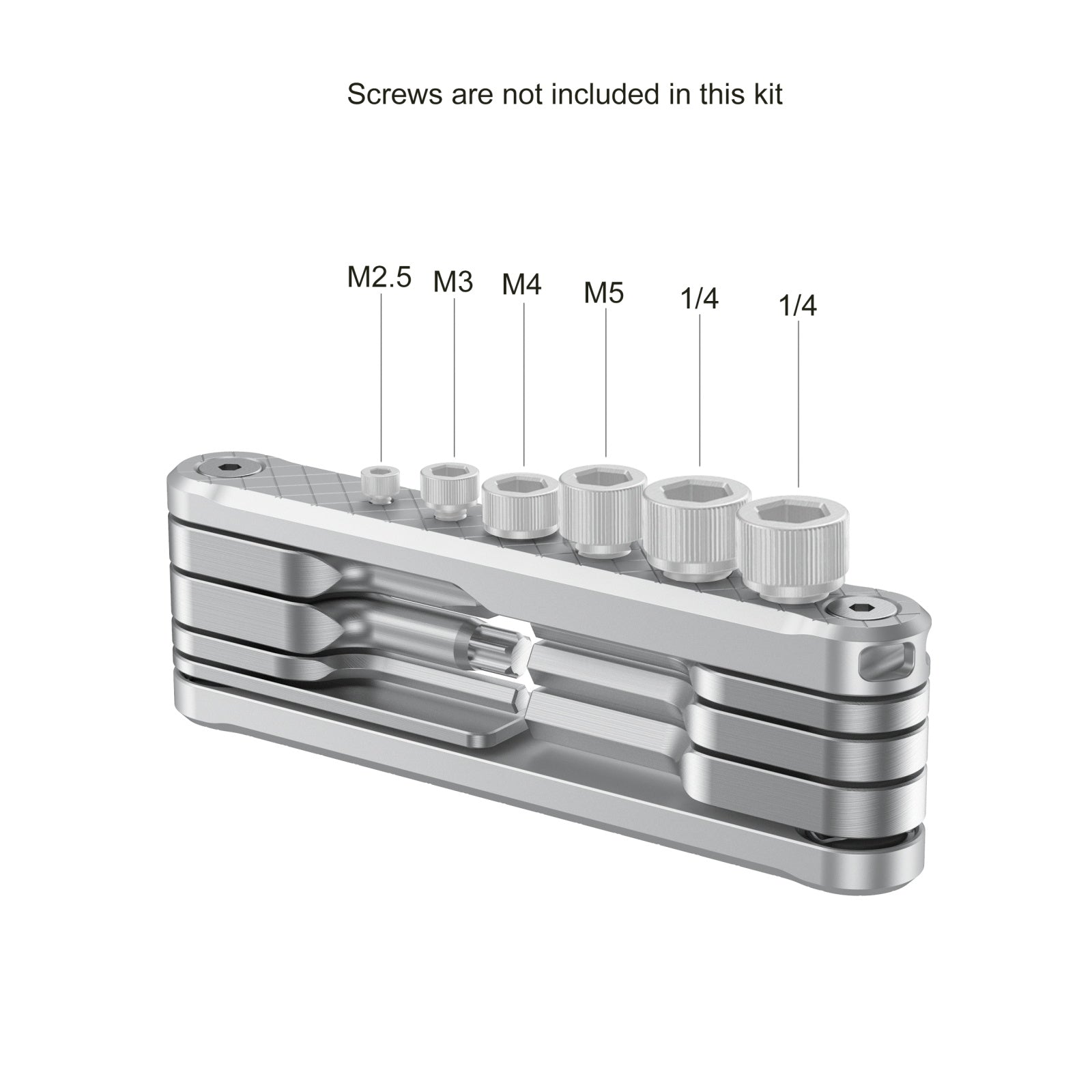 SmallRig Foldable Multi-Tool Kit Silver