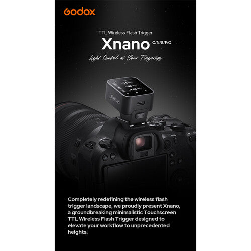 Godox X3 TTL Wireless Flash Touchscreen Trigger For Canon