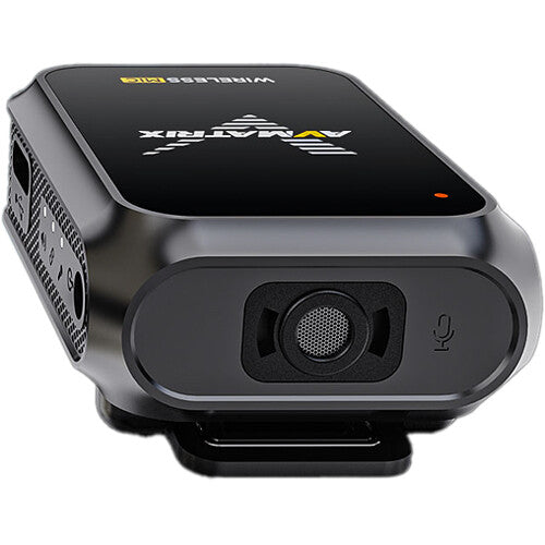 AVMATRIX WM12 2-Person Mini Wireless Microphone System (2.4 GHz)