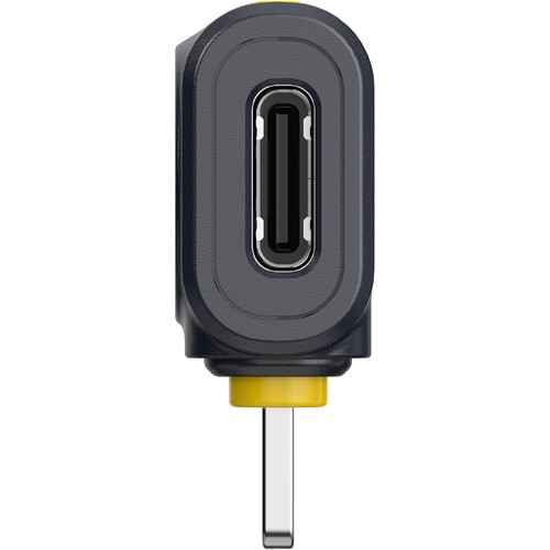Hollyland LARK M2 Wireless Receiver with Lightning Connector for iOS Devices (2.4 GHz, Shine Charcoal)