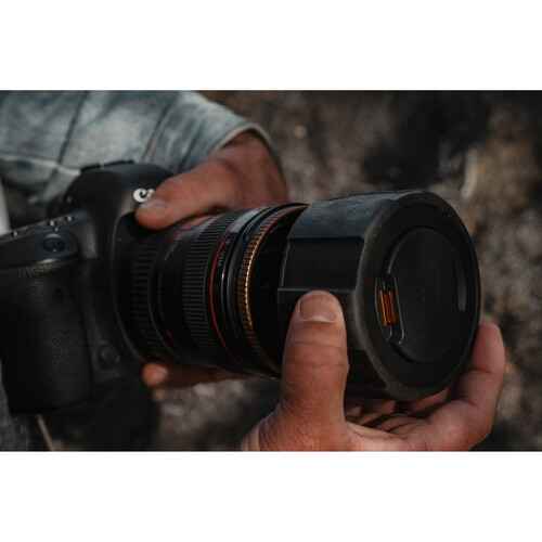 PolarPro Defender Pro Lens Cover (Black, 83-90mm)