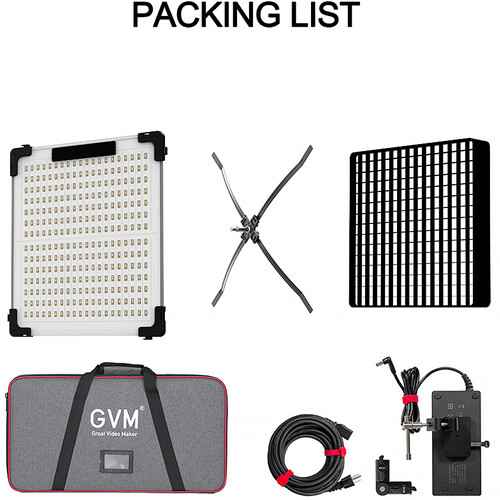GVM B200C Foldable RGB LED Light Panel