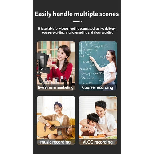 LENSGO TC7S Portable Teleprompter for Smartphones180