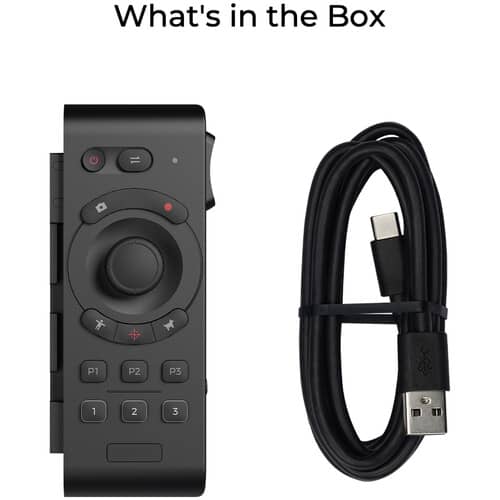 OBSBOT Smart Remote Controller with USB Charging Cable for Tail Air PTZ Camera 