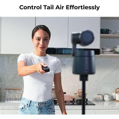 OBSBOT Smart Remote Controller with USB Charging Cable for Tail Air PTZ Camera 