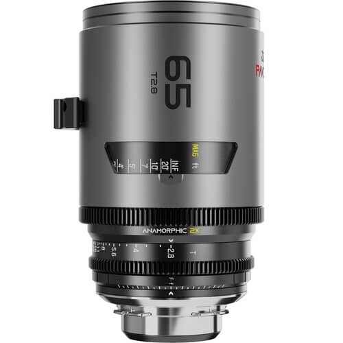 DZOFilm PAVO 65mm T2.8 2x Anamorphic Prime Lens (Neutral Coating, PL/EF Mount, Feet)