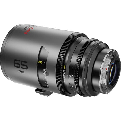 DZOFilm PAVO 65mm T2.8 2x Anamorphic Prime Lens (Neutral Coating, PL/EF Mount, Feet)