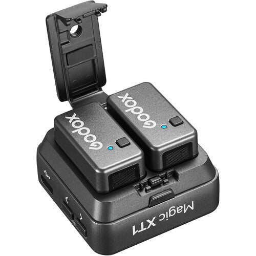 Godox Magic XT1-C 2-Person Wireless Microphone System with USB-C Adapter (2.4 GHz)