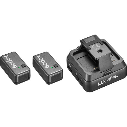 Godox Magic XT1-C 2-Person Wireless Microphone System with USB-C Adapter (2.4 GHz)