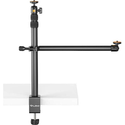 Ulanzi VIJIM LS02 Camera Desk Mount Stand with Auxiliary Holding Arm