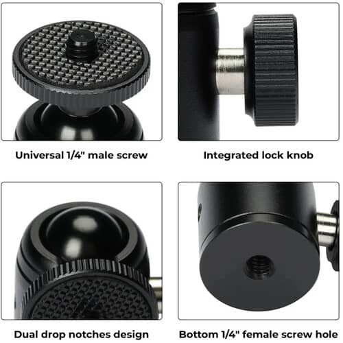 OBSBOT Tripod Mini Ball Head