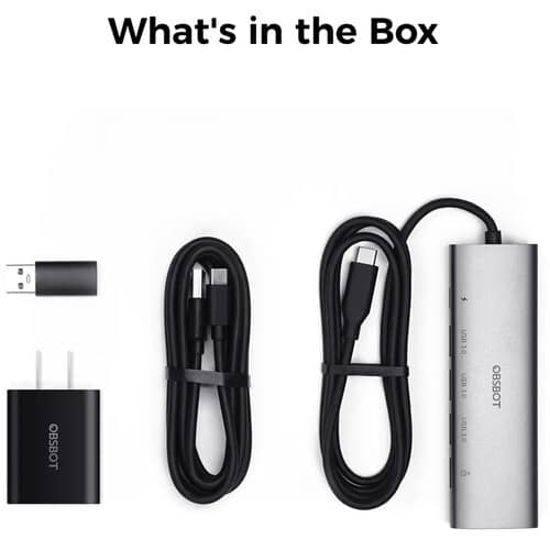 OBSBOT 3-in-1 USB 3.0 Hub for Tiny 2 Series