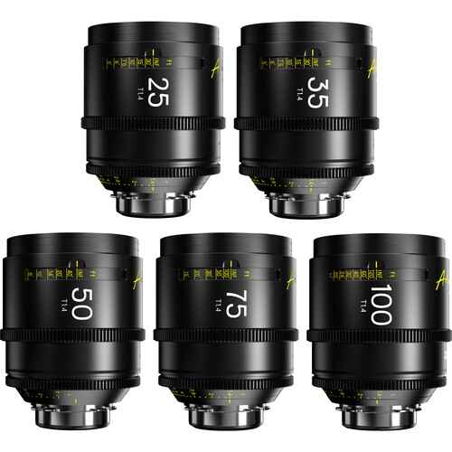 DZOFilm Arles FF/VV 10-Lens 14/21/25/35/40/50/75/100/135/180mm Set (ARRI PL)
