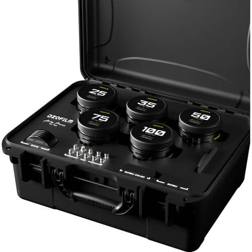 DZOFilm Arles FF/VV Prime Cine 5-Lens 25/35/50/75/100mm Set (ARRI PL)