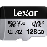 128GB Lexar® Professional SILVER PLUS microSDXC™ UHS-I cards