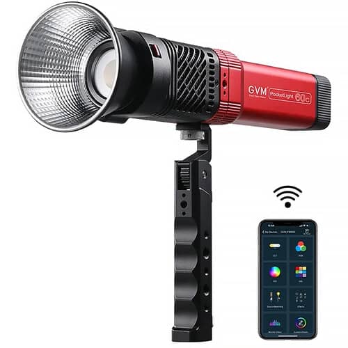 GVM PD60C RGB LED Pocket Light
