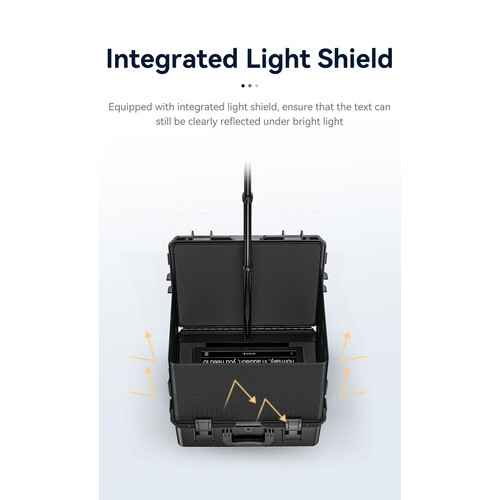 Desview TP300 19" Portable Teleprompter with Self-Reversing Monitor