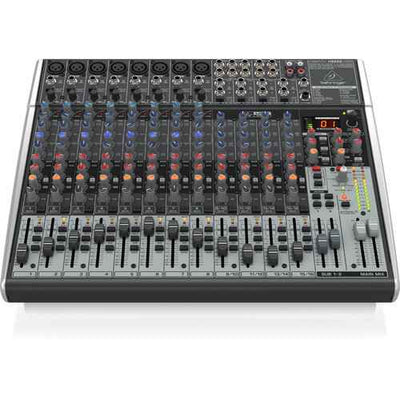 Behringer XENYX X2222USB Premium Analog 22-Input Mixer with Multi-FX and USB Audio Interface