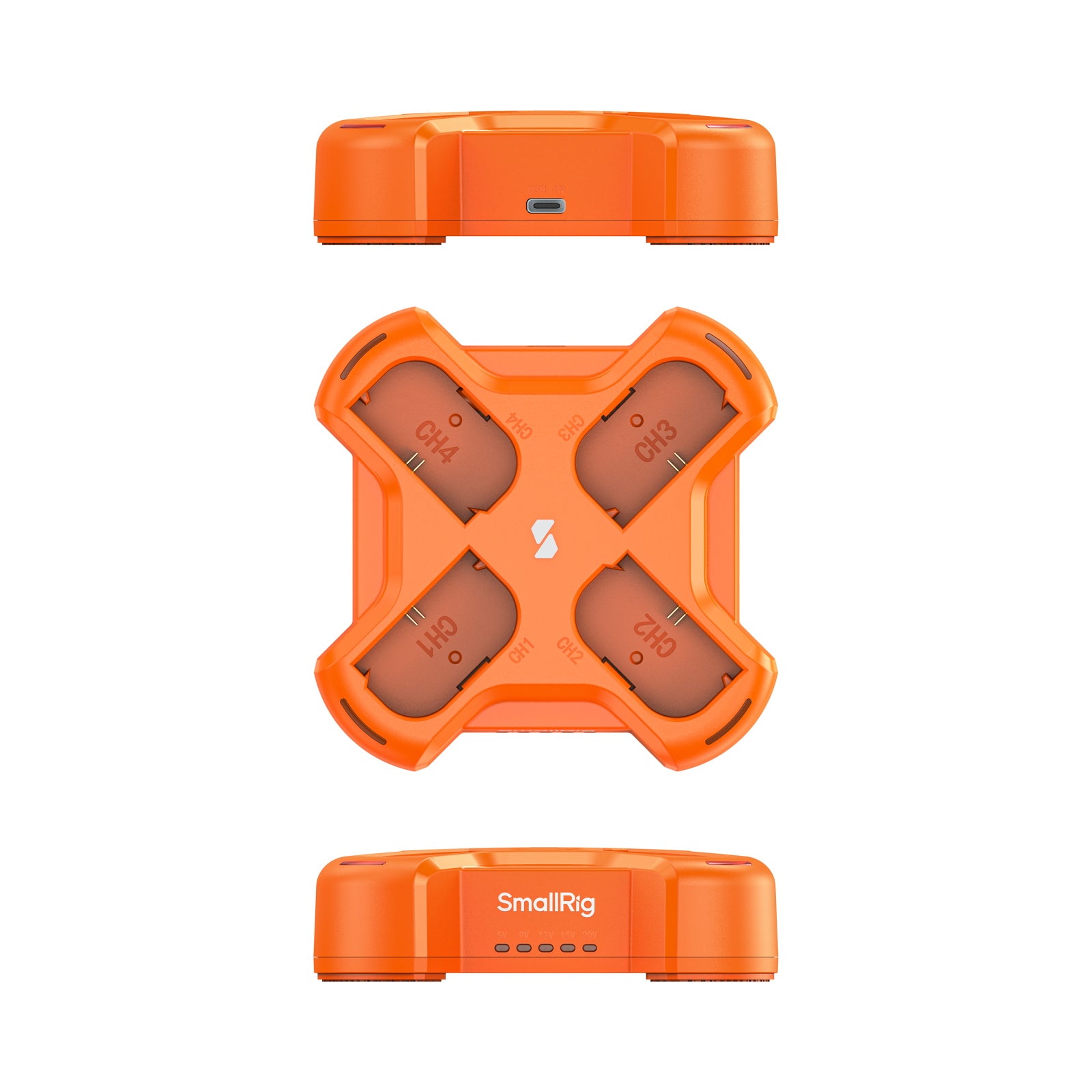 SmallRig 4-Channel Camera Battery Charger (LP-E6NH)