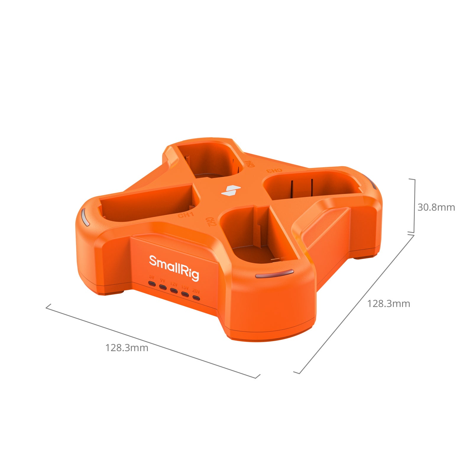 SmallRig 4-Channel Camera Battery Charger (LP-E6NH)