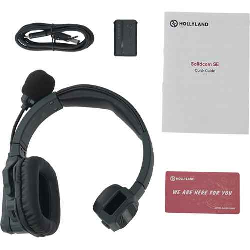 Hollyland Solidcom SE Full-Duplex Wireless Single-Ear Remote Headset