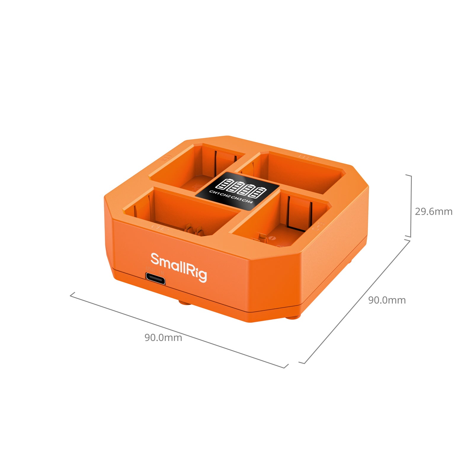 SmallRig 4-Channel Camera Battery Charger (NP-FZ100)