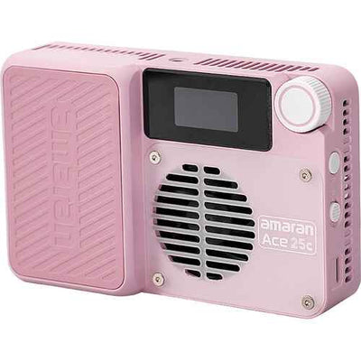 Amaran Ace 25c RGB LED Light Panel All-in-One Creator Kit - Pink